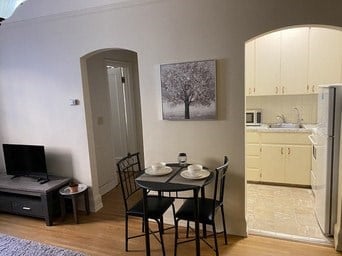 Floor plan for studio, 1 bath, 299 sqft